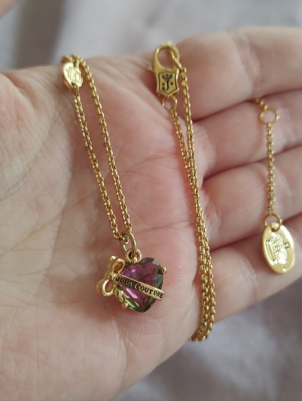 Vintage Juicy Couture Wish Necklace